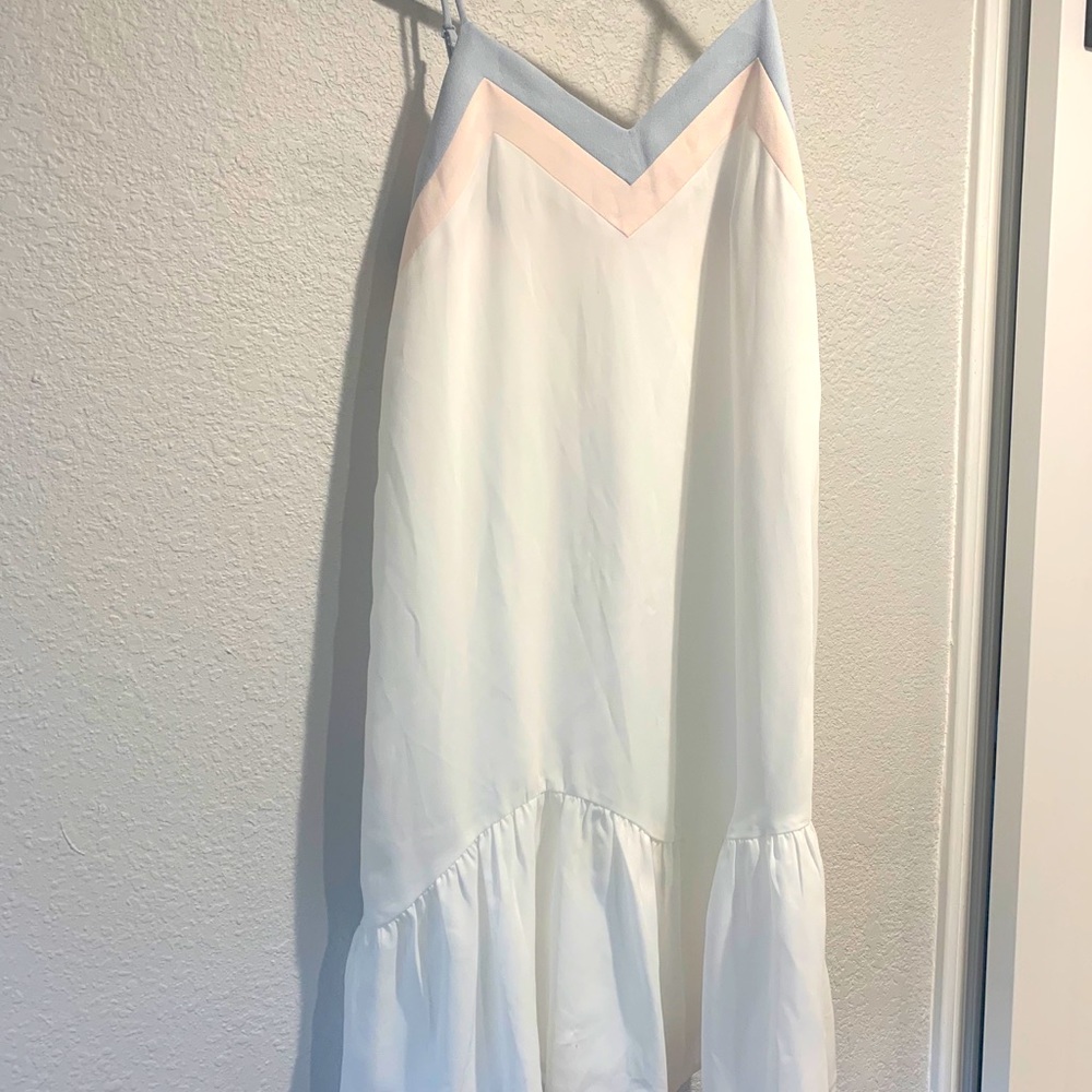 After Market Brand White Shift Dress Size Small